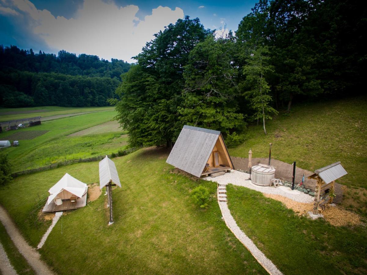 Puzman Farm Glamping Villa Radovljica Exterior foto