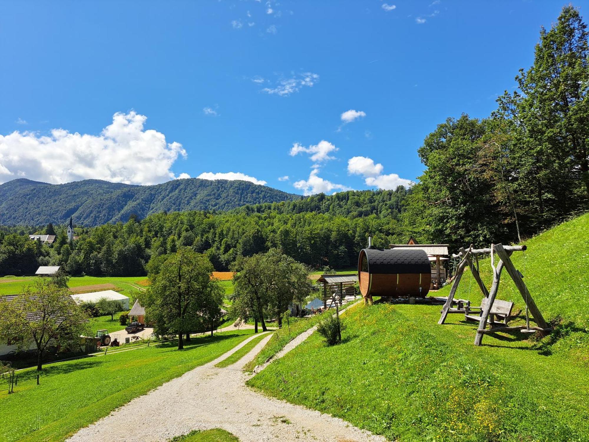 Puzman Farm Glamping Villa Radovljica Exterior foto