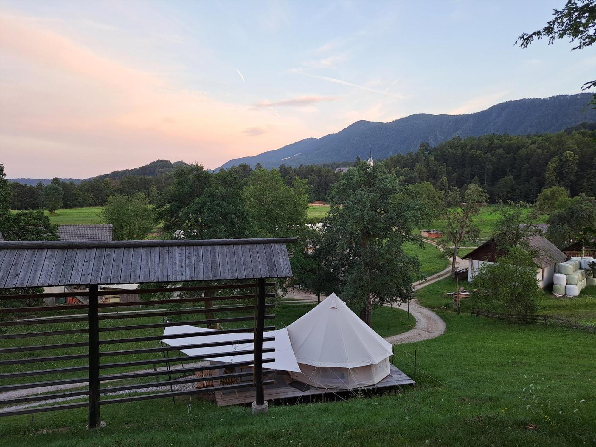 Puzman Farm Glamping Villa Radovljica Exterior foto