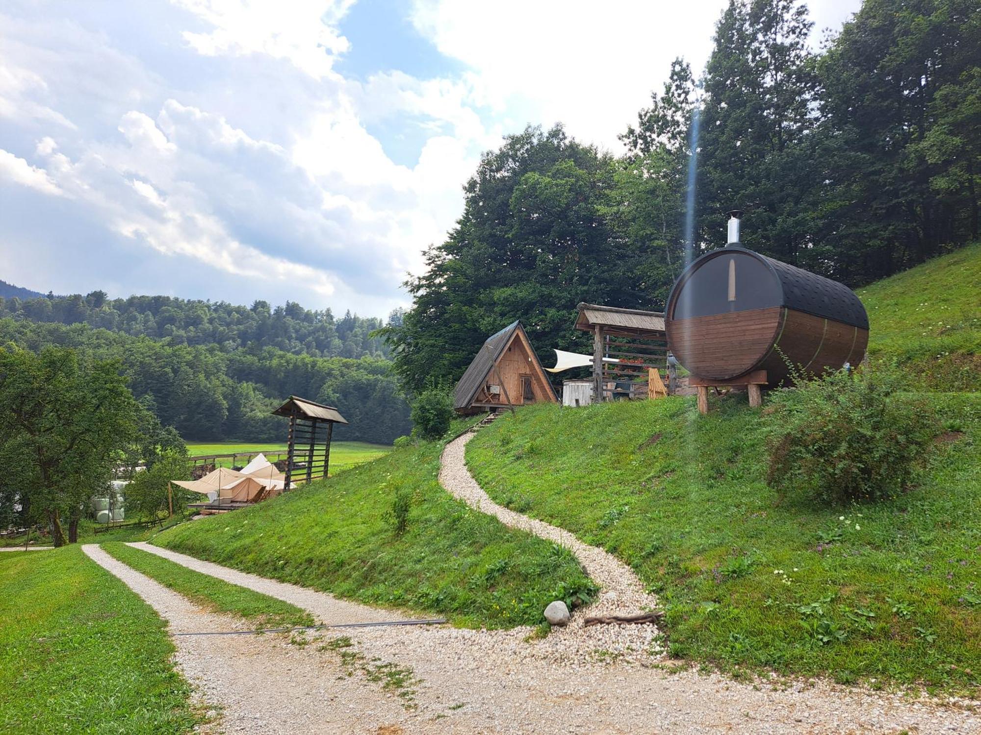 Puzman Farm Glamping Villa Radovljica Exterior foto